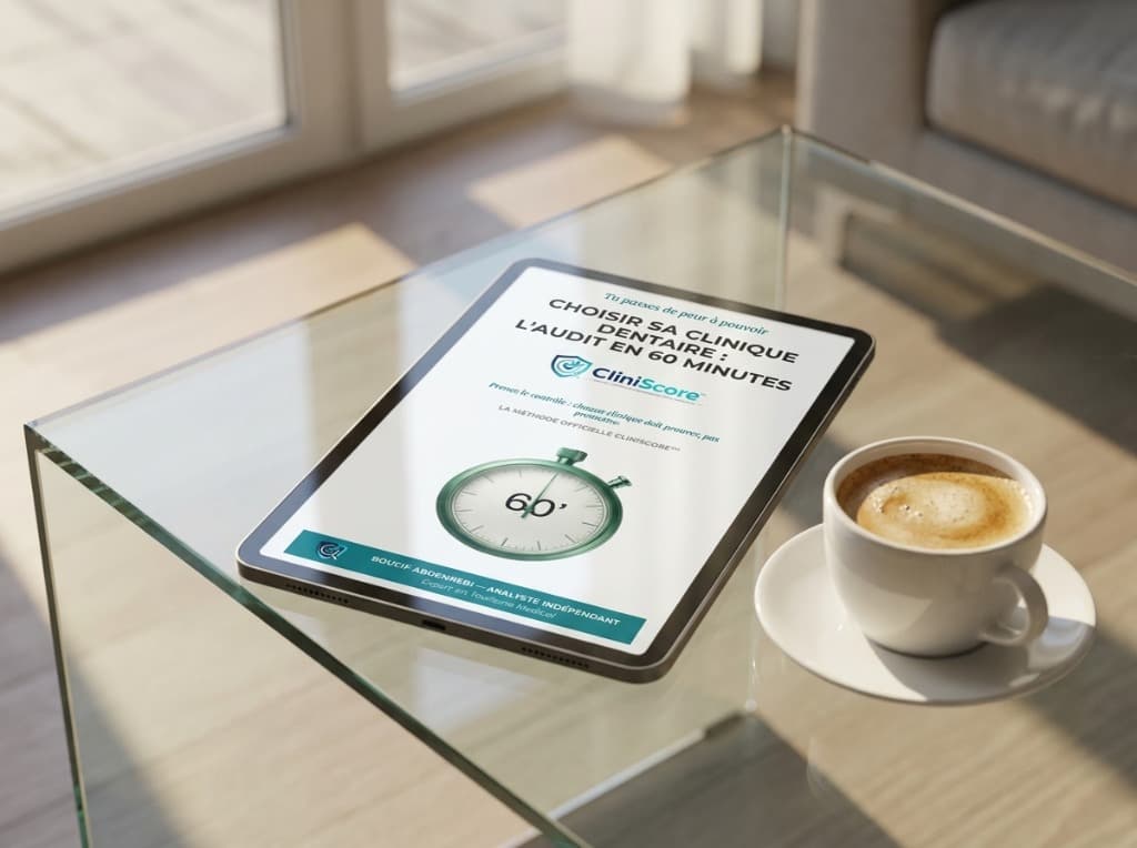 Votre Manuel Cliniscore prêt sur tablette